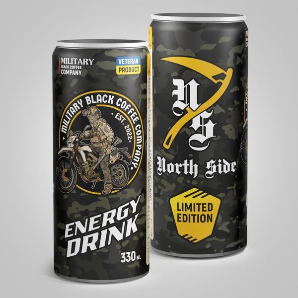 Energy Drink  зі смаком Манго-Кокос 12шт. колаба з Nord Side Group. 5015 фото